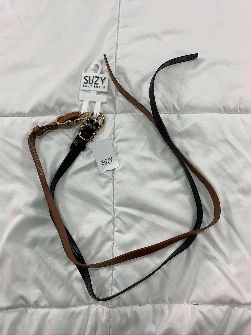 New Suzy SHIER belts size S/M